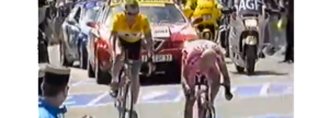 Lance Armstrong contro Pantani sul Mont Ventoux
