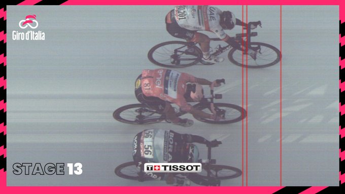 Ulissi (fonte pagina twitter Giro d'Italia)