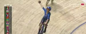 Letizia Paternoster è la nuova Campionessa del Mondo nella Corsa a Eliminazione sul Velodromo di Roubaix in Francia