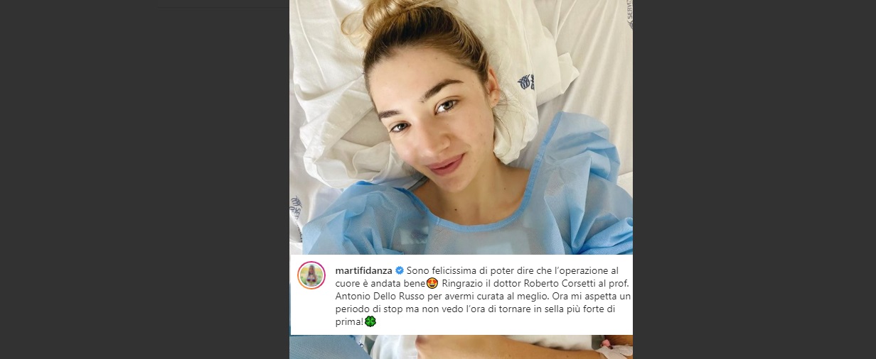 Martina Fidanza (fonte pagina Twitter ufficiale)