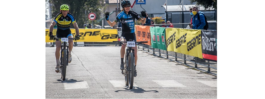 arrivo della vincitrice Valentina Garattini (foto Alessandro Billiani)