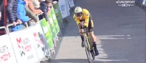 Primoz Roglic vince la crono al Giro dei Paesi Baschi 2022