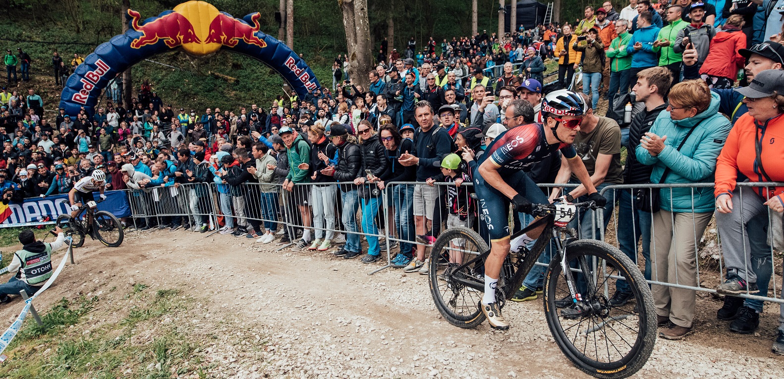 Thomas Pidcock performs at UCI XCO World Cup in Albstadt, Germany on May 08, 2022 // Bartek Wolinski / Red Bull Content Pool // SI202205081862 // Usage for editorial use only //