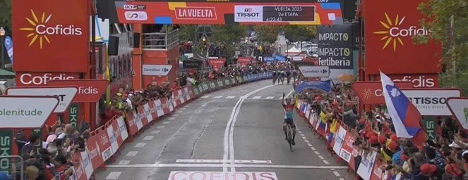 Andreas Kron vince la seconda tappa della Vuelta a España 2023