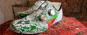 Gaerne Presenta le Scarpe Personalizzate G.STL per la Maglia Verde al Tour de France Biniam Girmay