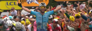 Mark Cavendish conquista la vittoria nella tappa odierna del Tour de France 2024