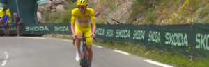 Tadej Pogacar vince la diciannovesima frazione del Tour de France staccando Evenepel e Vingegaard di quasi due minuti